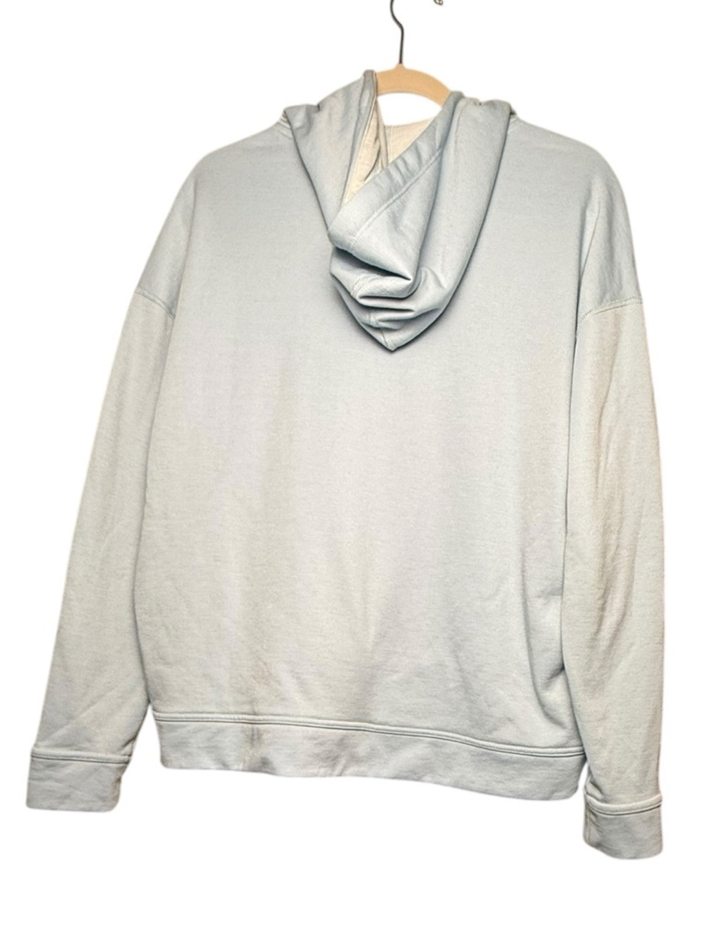 NOBULL Light Blue Premium Training Hoodie - women’s large - Picture 3 of 8
